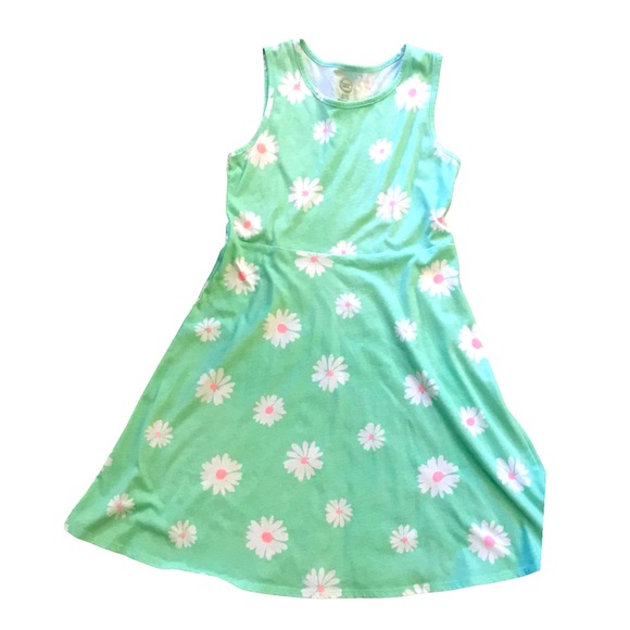 wonder nation Dresses Green Daisy Dress Poshmark